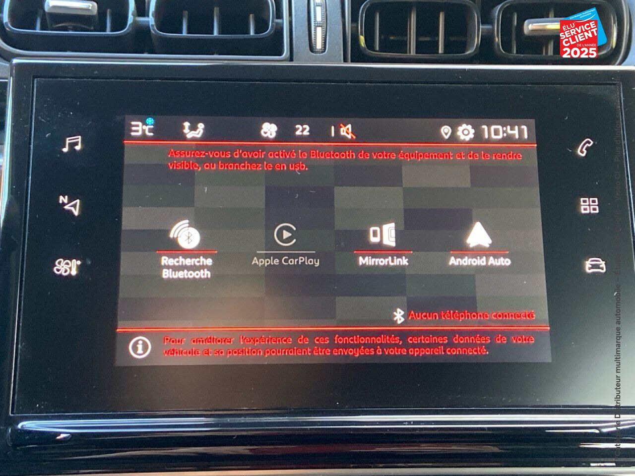 Véhicule d'occasion CITROEN C3 PURETECH 110CH FEEL SS E6.D chez Toyota Sarreguemines