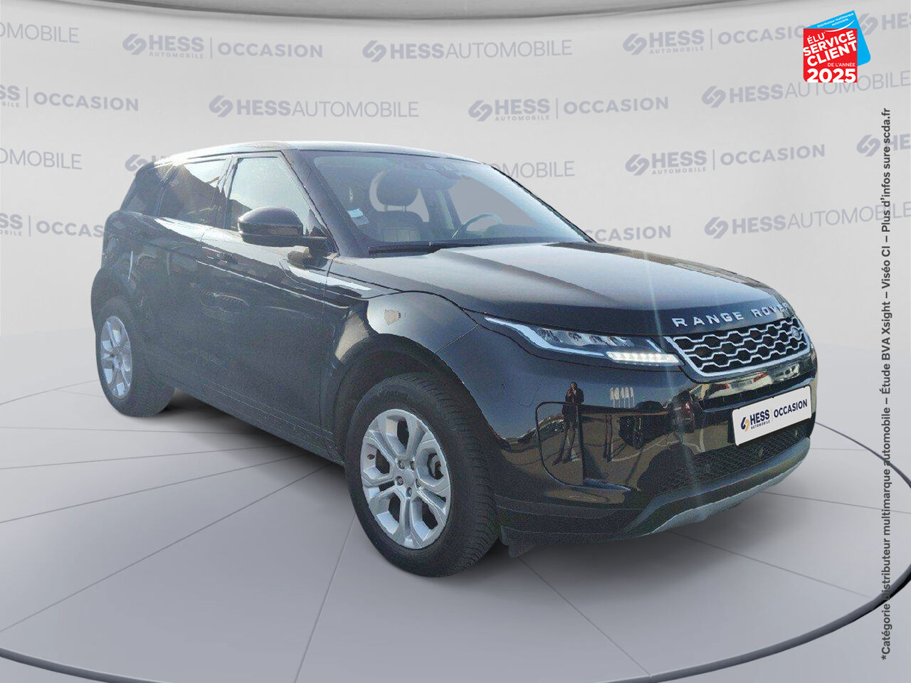 Véhicule d'occasion LAND-ROVER RANGE ROVER EVOQUE 2.0 D 150CH S TPANO SIEGES CUIR GPS CAMERA CARPLAY chez Volvo Epernay