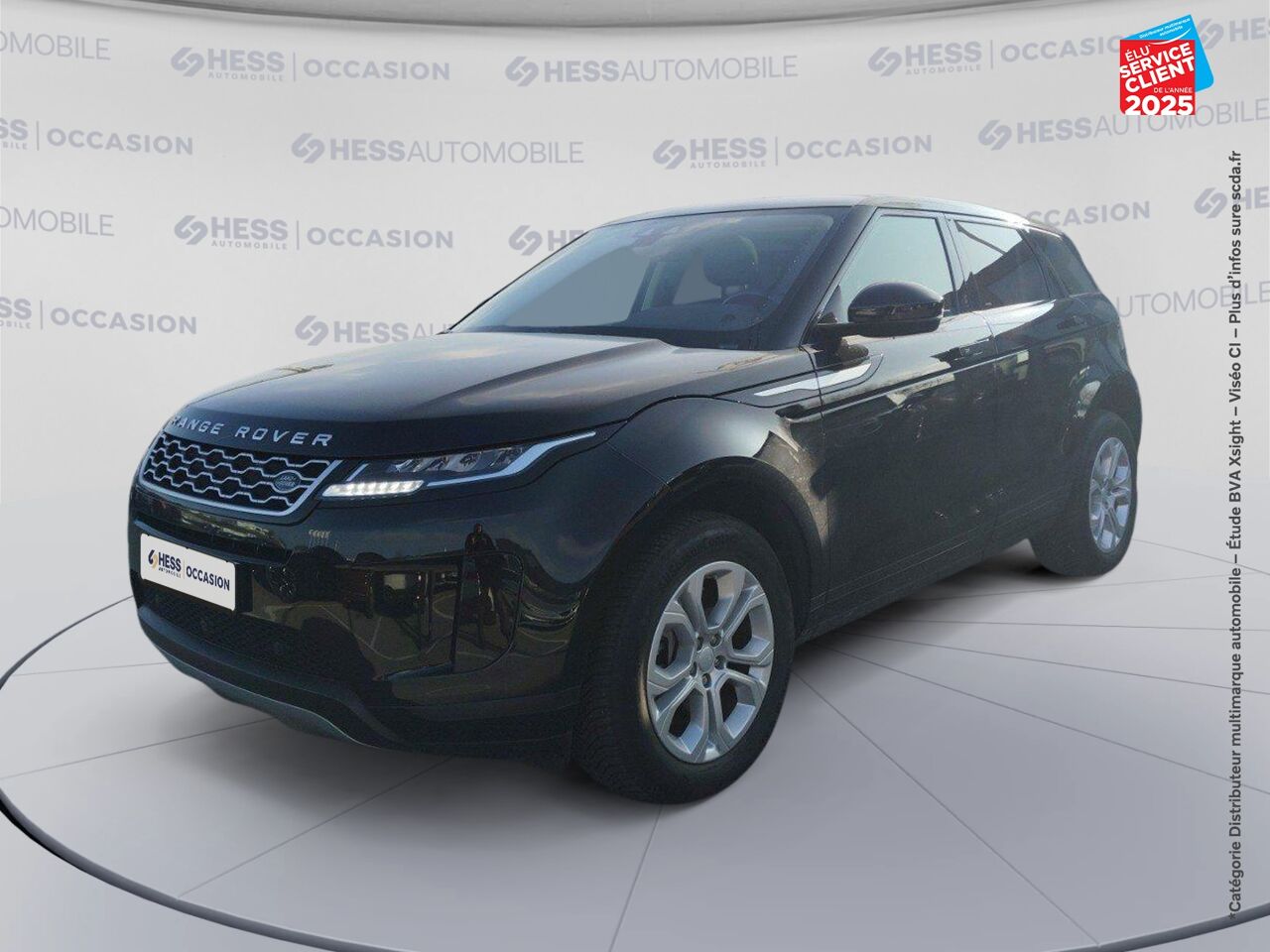 Véhicule d'occasion LAND-ROVER RANGE ROVER EVOQUE 2.0 D 150CH S TPANO SIEGES CUIR GPS CAMERA CARPLAY chez Volvo Epernay