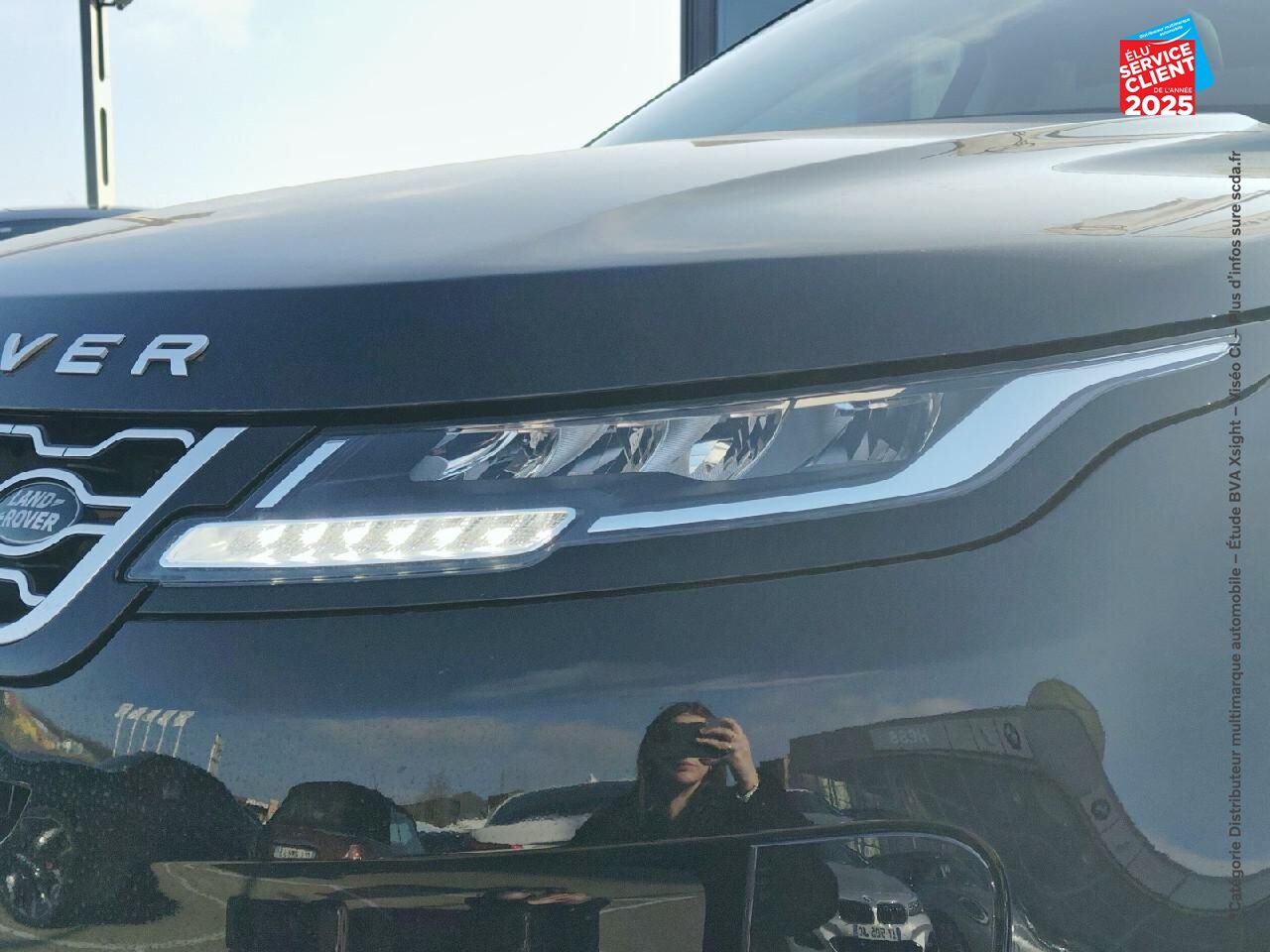 Véhicule d'occasion LAND-ROVER RANGE ROVER EVOQUE 2.0 D 150CH S TPANO SIEGES CUIR GPS CAMERA CARPLAY chez Volvo Epernay