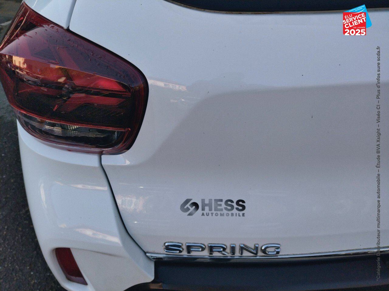 Véhicule d'occasion DACIA SPRING CONFORT - ACHAT INTEGRAL chez Renault Colmar