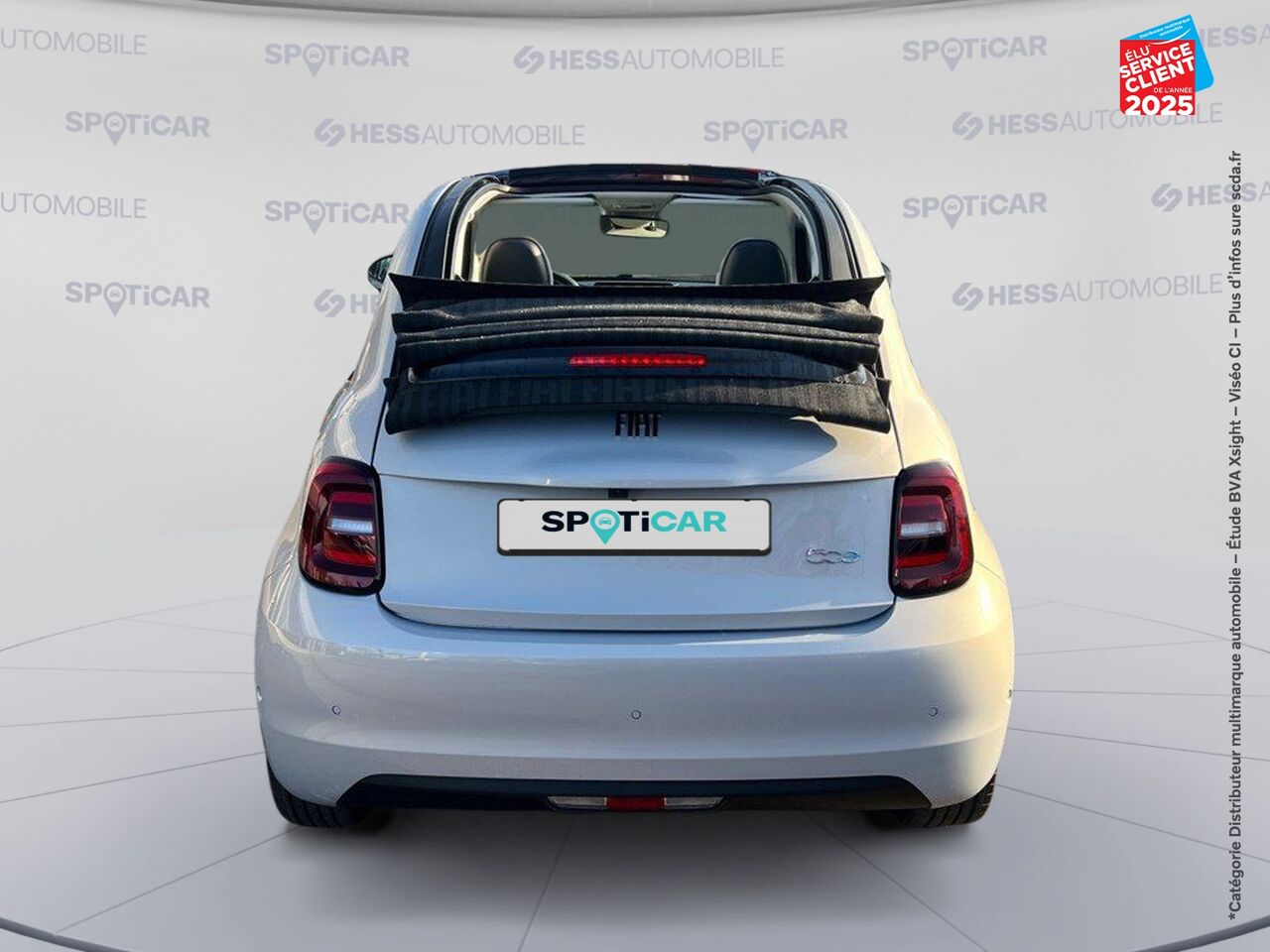 Véhicule d'occasion FIAT 500C E 118CH LA PRIMA MY24 chez Toyota Sarreguemines