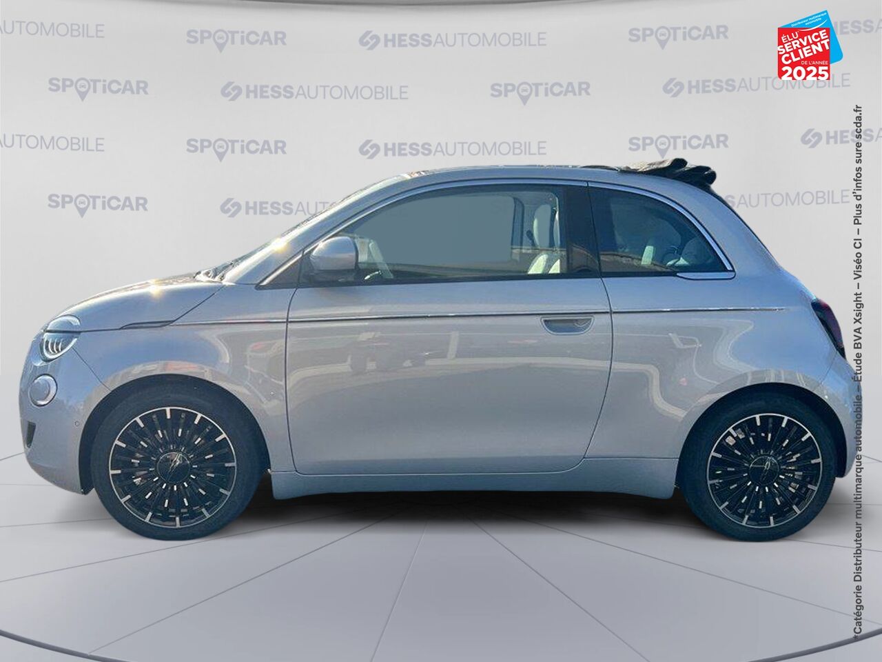Véhicule d'occasion FIAT 500C E 118CH LA PRIMA MY24 chez Toyota Sarreguemines