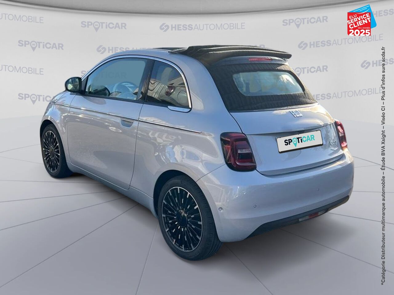 Véhicule d'occasion FIAT 500C E 118CH LA PRIMA MY24 chez Toyota Sarreguemines