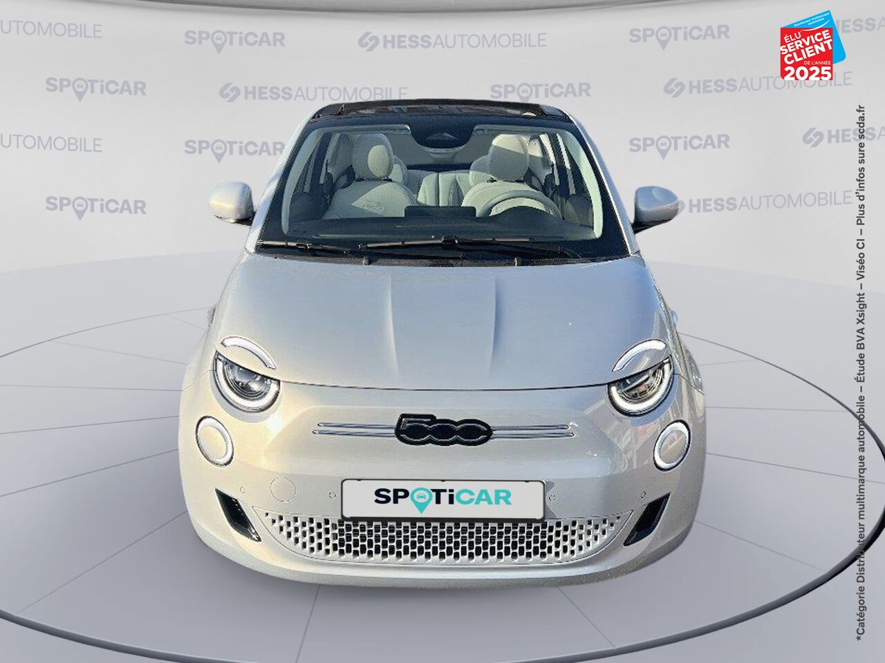 Véhicule d'occasion FIAT 500C E 118CH LA PRIMA MY24 chez Toyota Sarreguemines