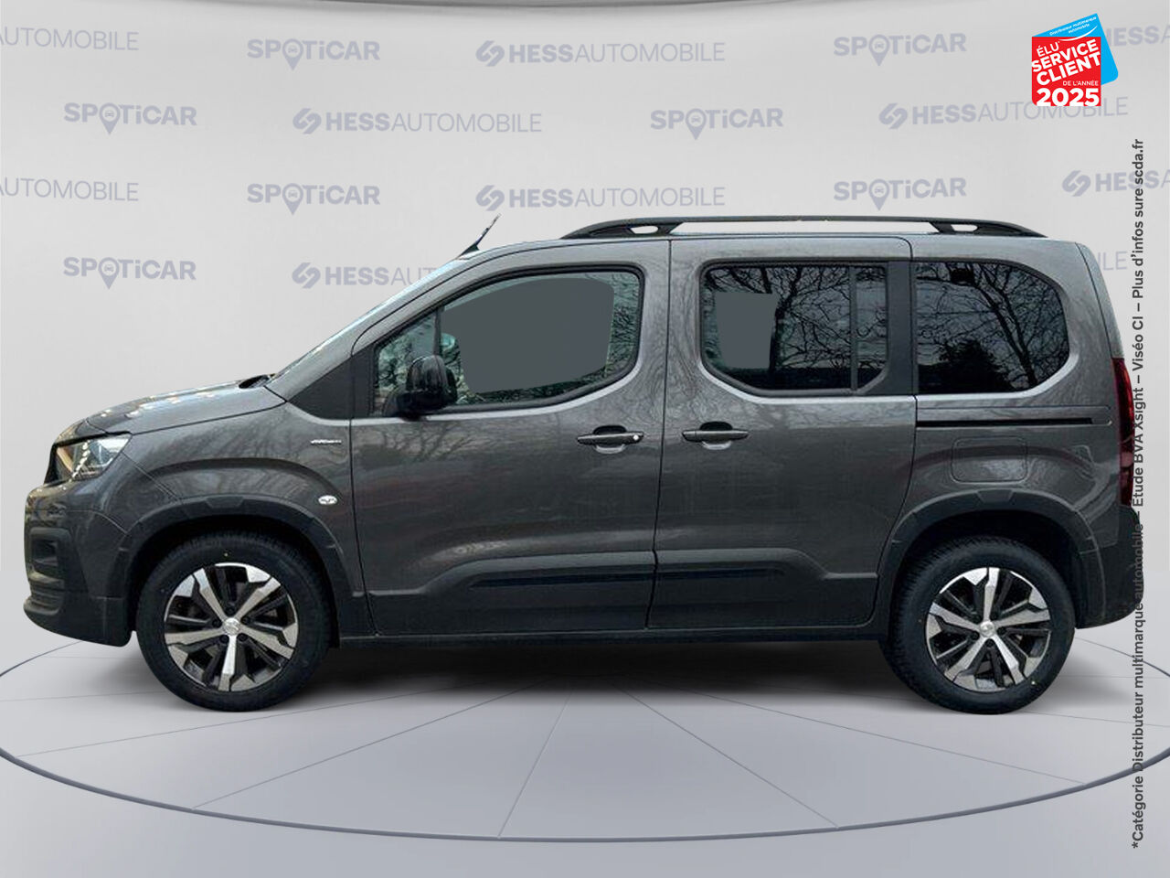Véhicule d'occasion PEUGEOT RIFTER 1.2 PURETECH 130CH SS STANDARD GT LINE EAT8 chez Toyota Saint Dizier
