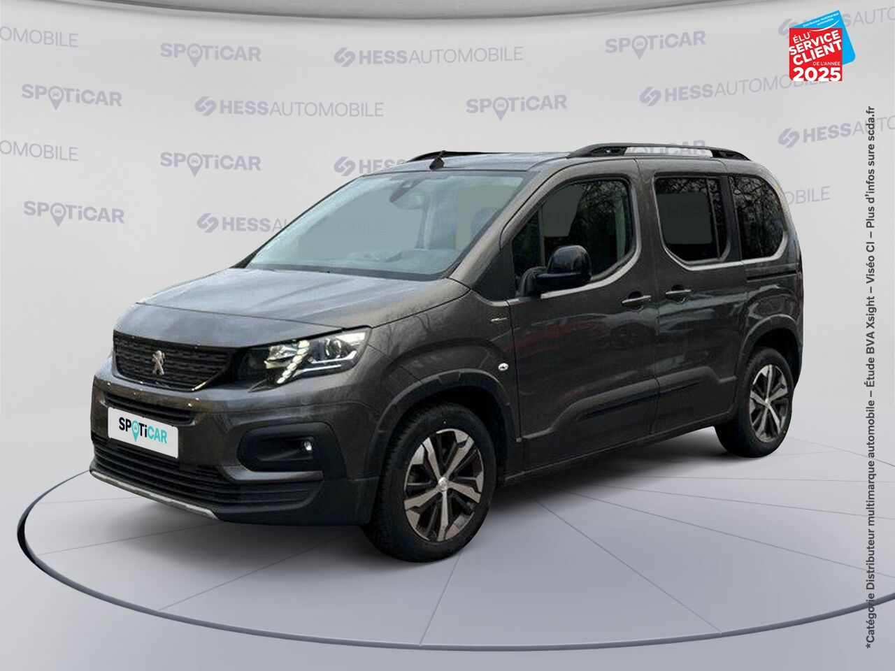 Véhicule d'occasion PEUGEOT RIFTER 1.2 PURETECH 130CH SS STANDARD GT LINE EAT8 chez Toyota Saint Dizier