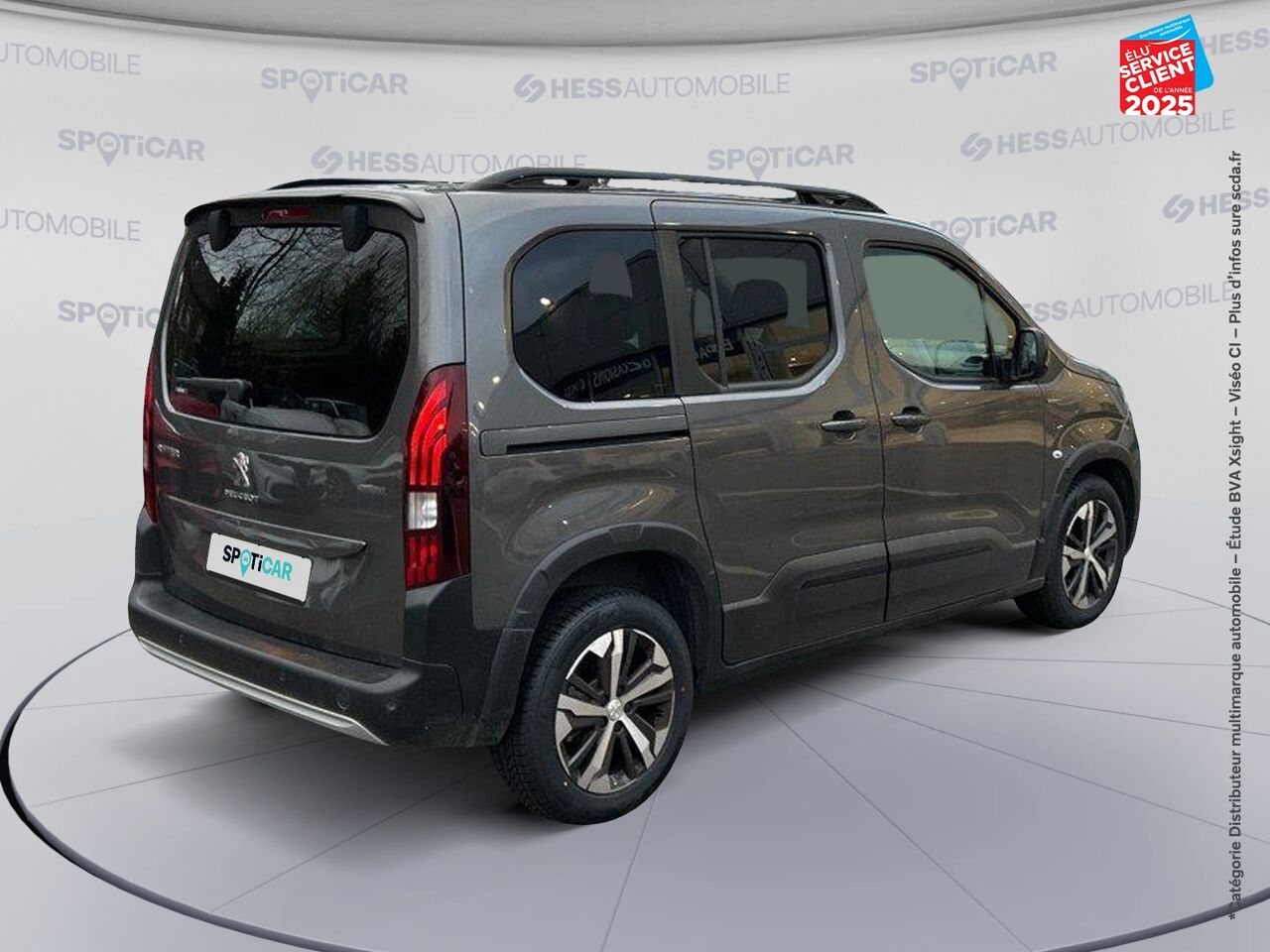 Véhicule d'occasion PEUGEOT RIFTER 1.2 PURETECH 130CH SS STANDARD GT LINE EAT8 chez Toyota Saint Dizier