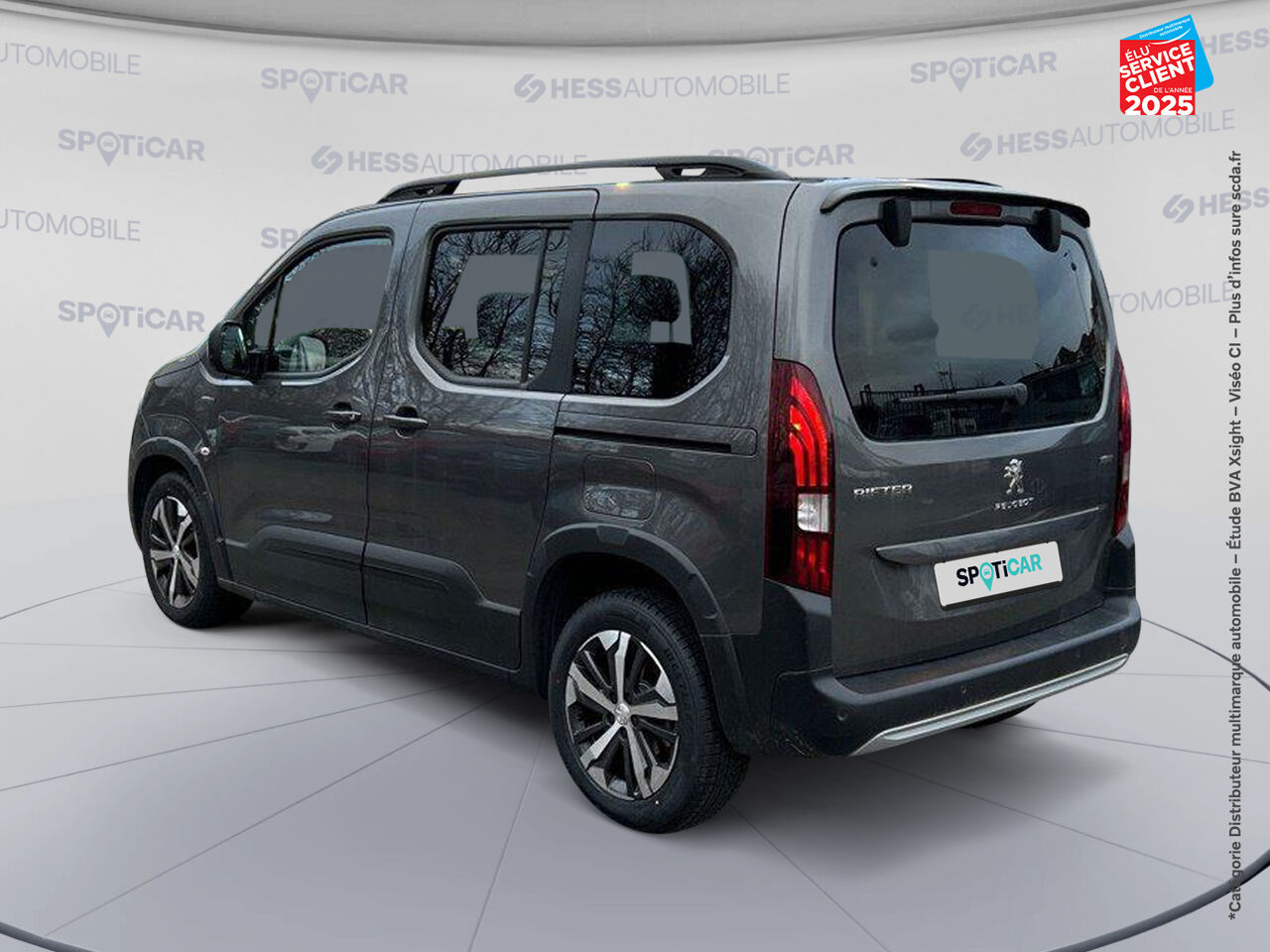 Véhicule d'occasion PEUGEOT RIFTER 1.2 PURETECH 130CH SS STANDARD GT LINE EAT8 chez Toyota Saint Dizier