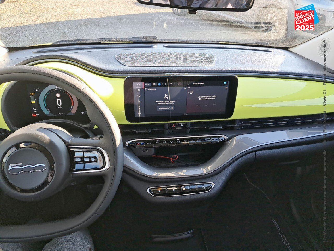 Véhicule d'occasion FIAT 500 E 95CH MY24 chez Toyota Saint Dizier