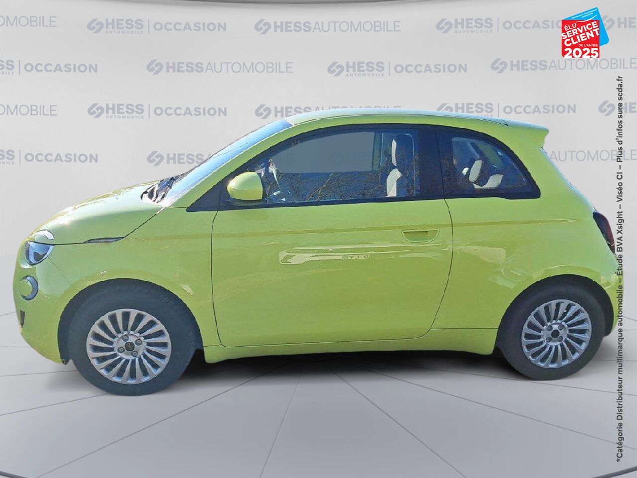 Véhicule d'occasion FIAT 500 E 95CH MY24 chez Toyota Saint Dizier