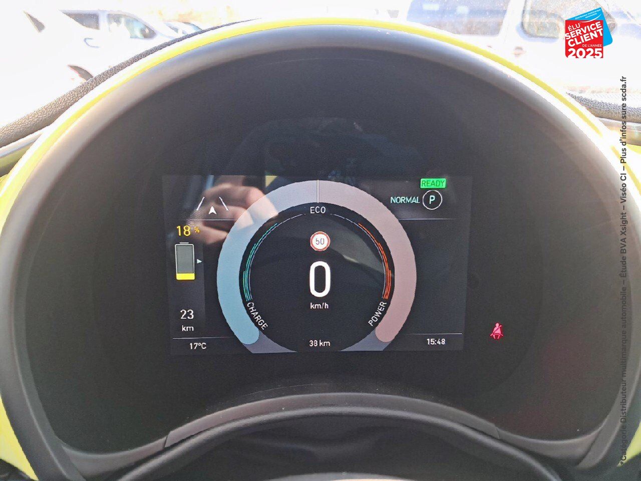 Véhicule d'occasion FIAT 500 E 95CH MY24 chez Toyota Saint Dizier