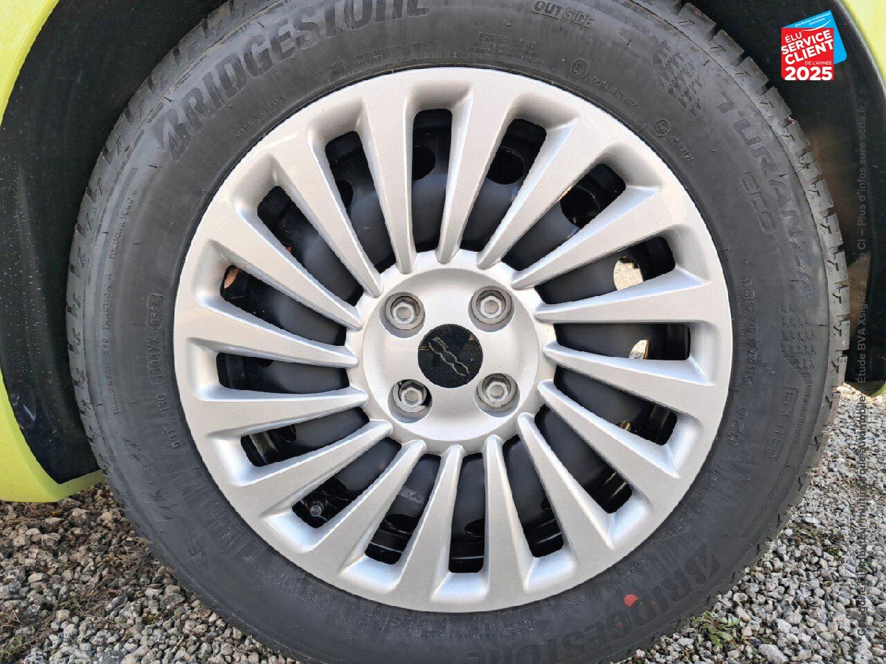 Véhicule d'occasion FIAT 500 E 95CH MY24 chez Toyota Saint Dizier