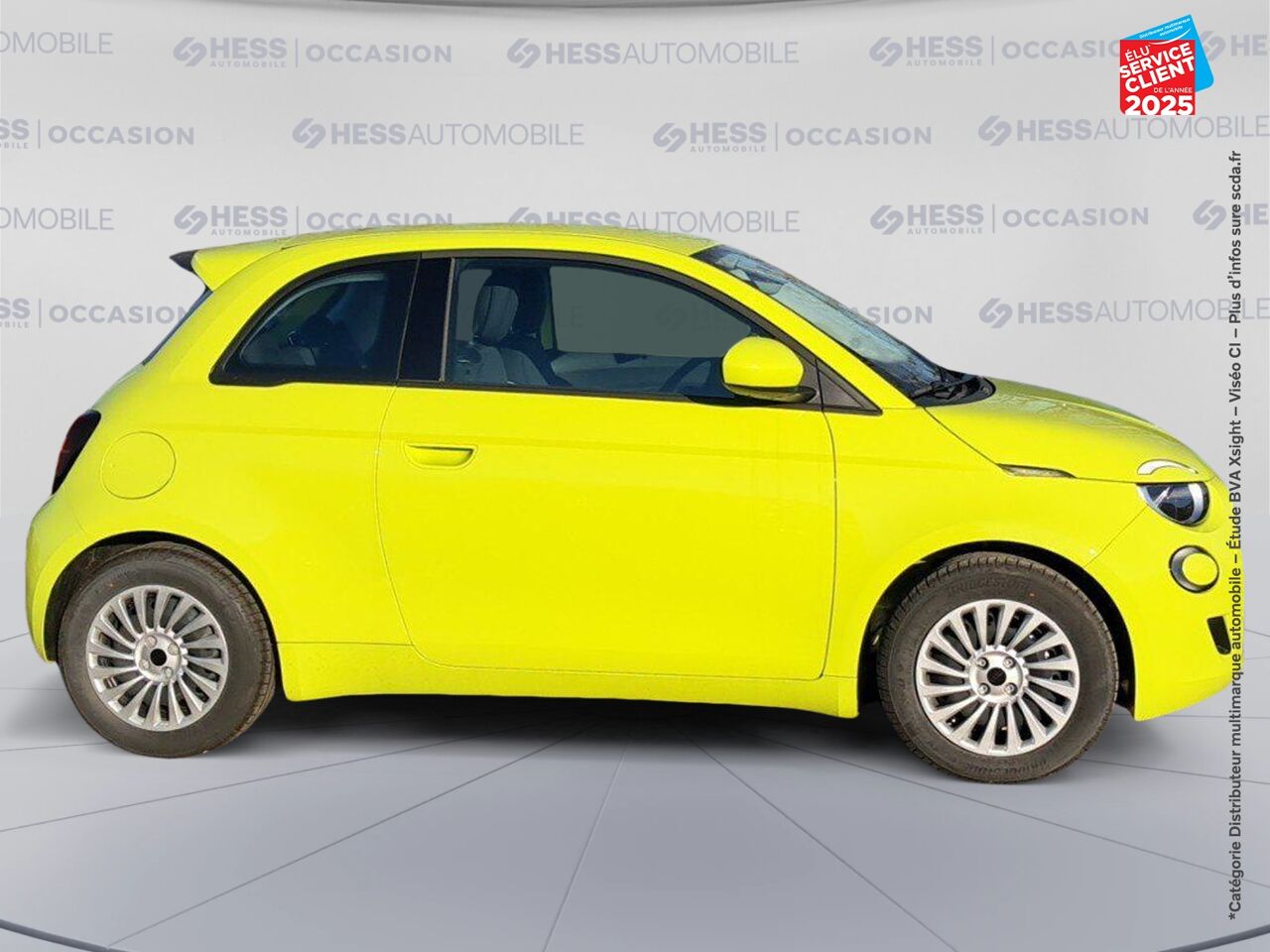 Véhicule d'occasion FIAT 500 E 95CH MY24 chez Toyota Saint Dizier