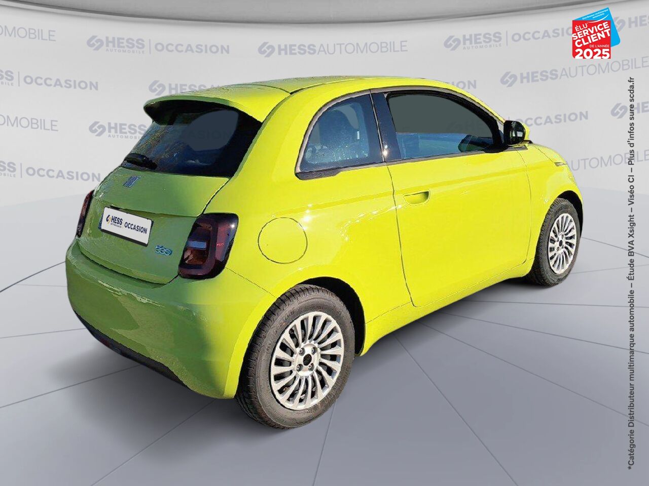 Véhicule d'occasion FIAT 500 E 95CH MY24 chez Toyota Saint Dizier