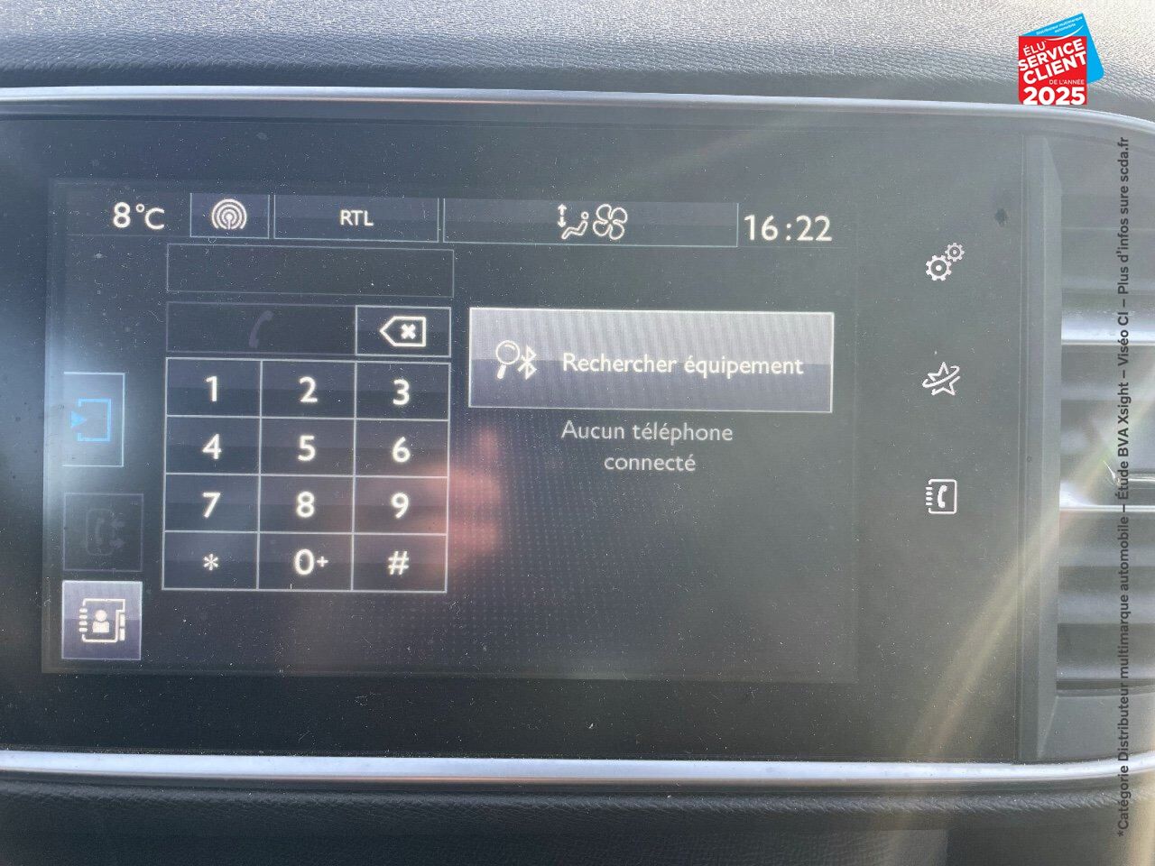Véhicule d'occasion PEUGEOT 308 1.2 PURETECH 110CH ALLURE S/S 5P GPS RADAR AR chez Peugeot Reims