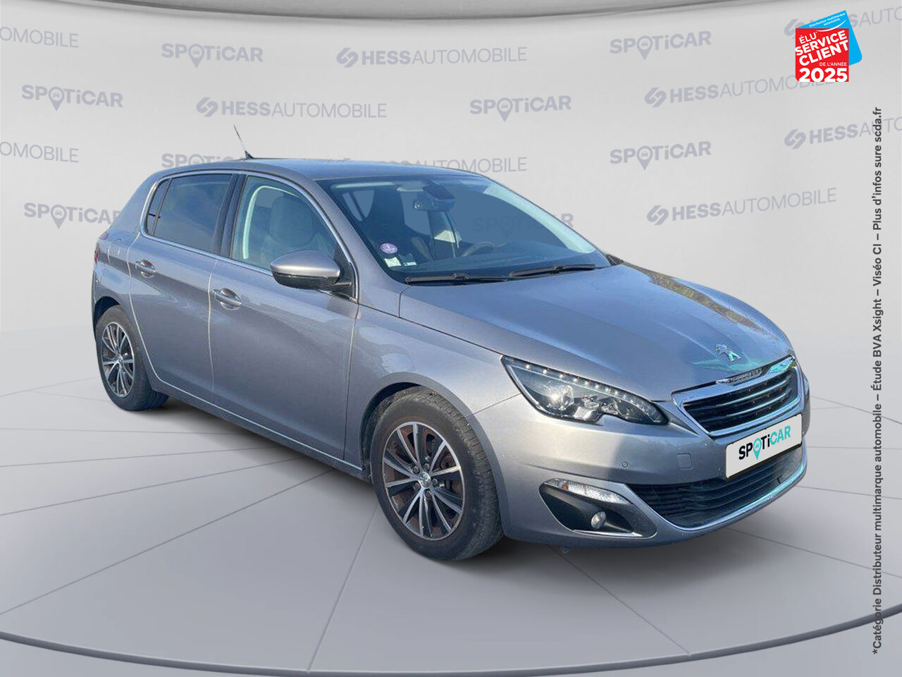 Véhicule d'occasion PEUGEOT 308 1.2 PURETECH 110CH ALLURE S/S 5P GPS RADAR AR chez Peugeot Reims