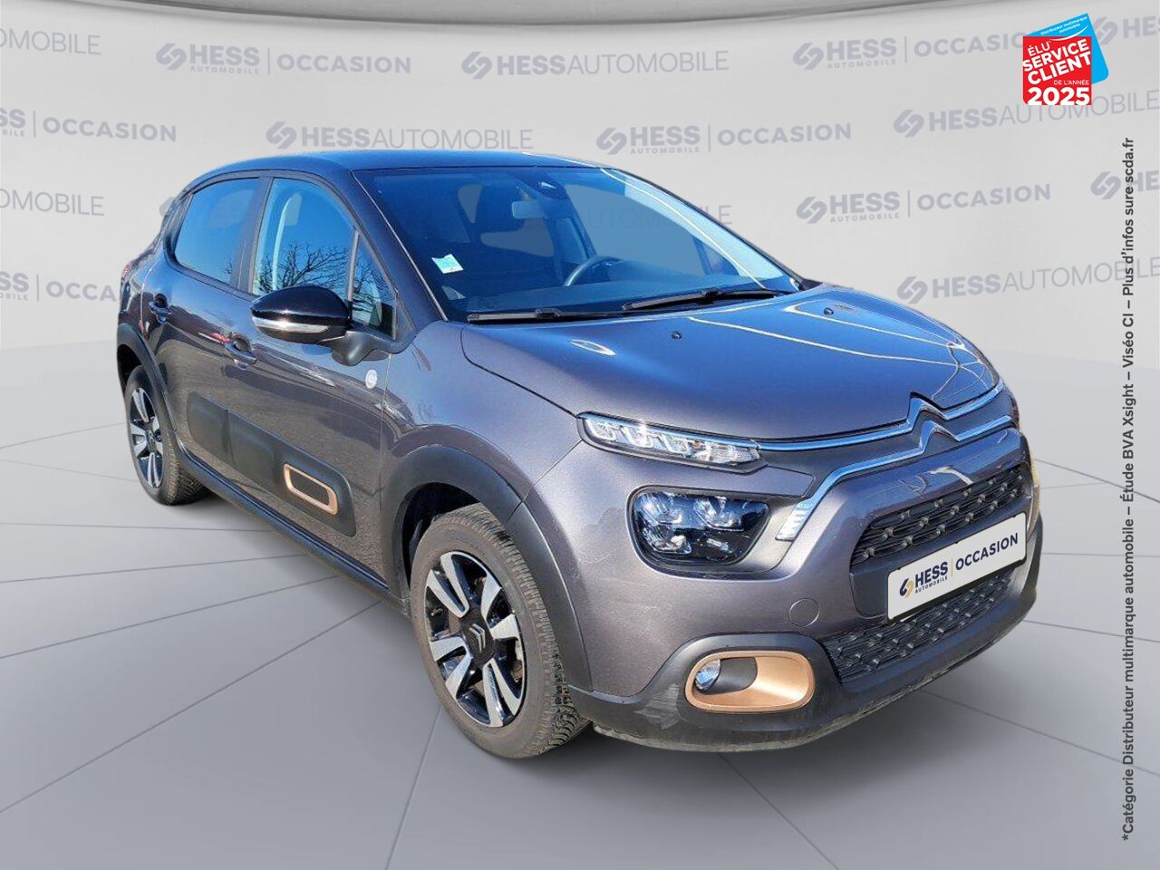 Véhicule d'occasion CITROEN C3 1.2 PURETECH 83CH S/S C-SERIES 123G CARPLAY chez Nissan Strasbourg