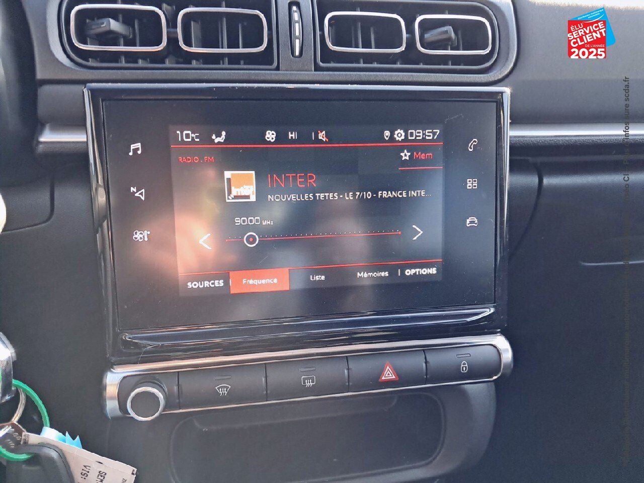 Véhicule d'occasion CITROEN C3 1.2 PURETECH 83CH S/S C-SERIES 123G CARPLAY chez Nissan Strasbourg