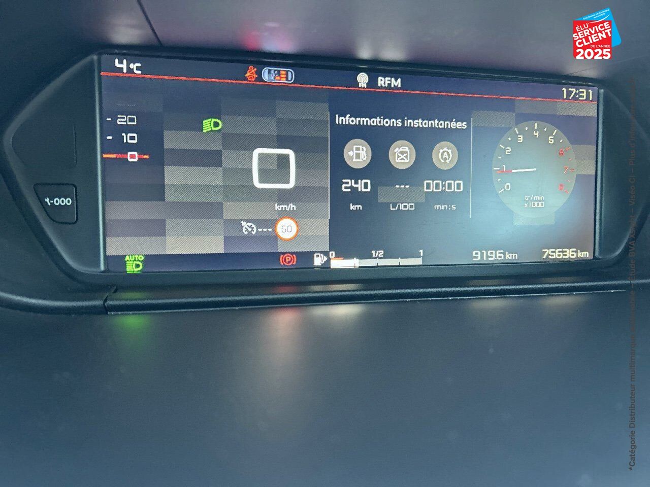 Véhicule d'occasion CITROEN C4 PICASSO PURETECH 130CH FEEL SS chez Renault Sélestat