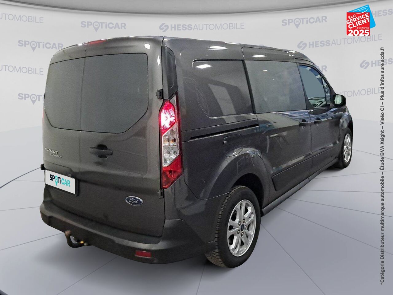Véhicule d'occasion FORD TRANSIT CONNECT L2 1.5 ECOBLUE 120CH CABINE APPROFONDIE TREND BVA chez Toyota Bar le Duc