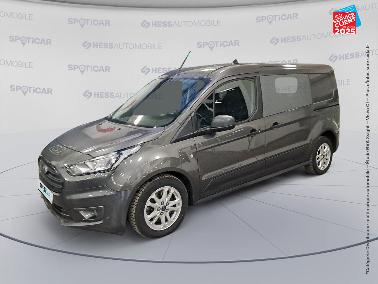 Véhicule d'occasion FORD TRANSIT CONNECT L2 1.5 ECOBLUE 120CH CABINE APPROFONDIE TREND BVA chez Toyota Bar le Duc