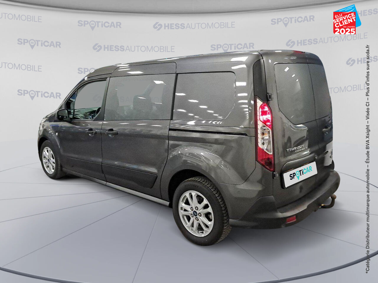 Véhicule d'occasion FORD TRANSIT CONNECT L2 1.5 ECOBLUE 120CH CABINE APPROFONDIE TREND BVA chez Toyota Bar le Duc