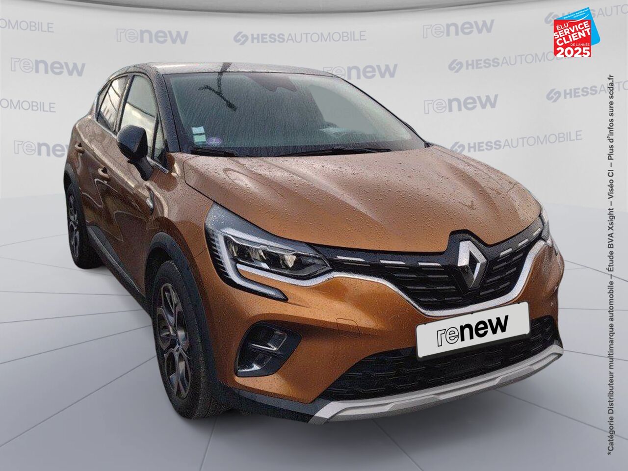 Véhicule d'occasion RENAULT CAPTUR 1.6 E-TECH PLUG-IN 160CH INTENS chez Renault Colmar