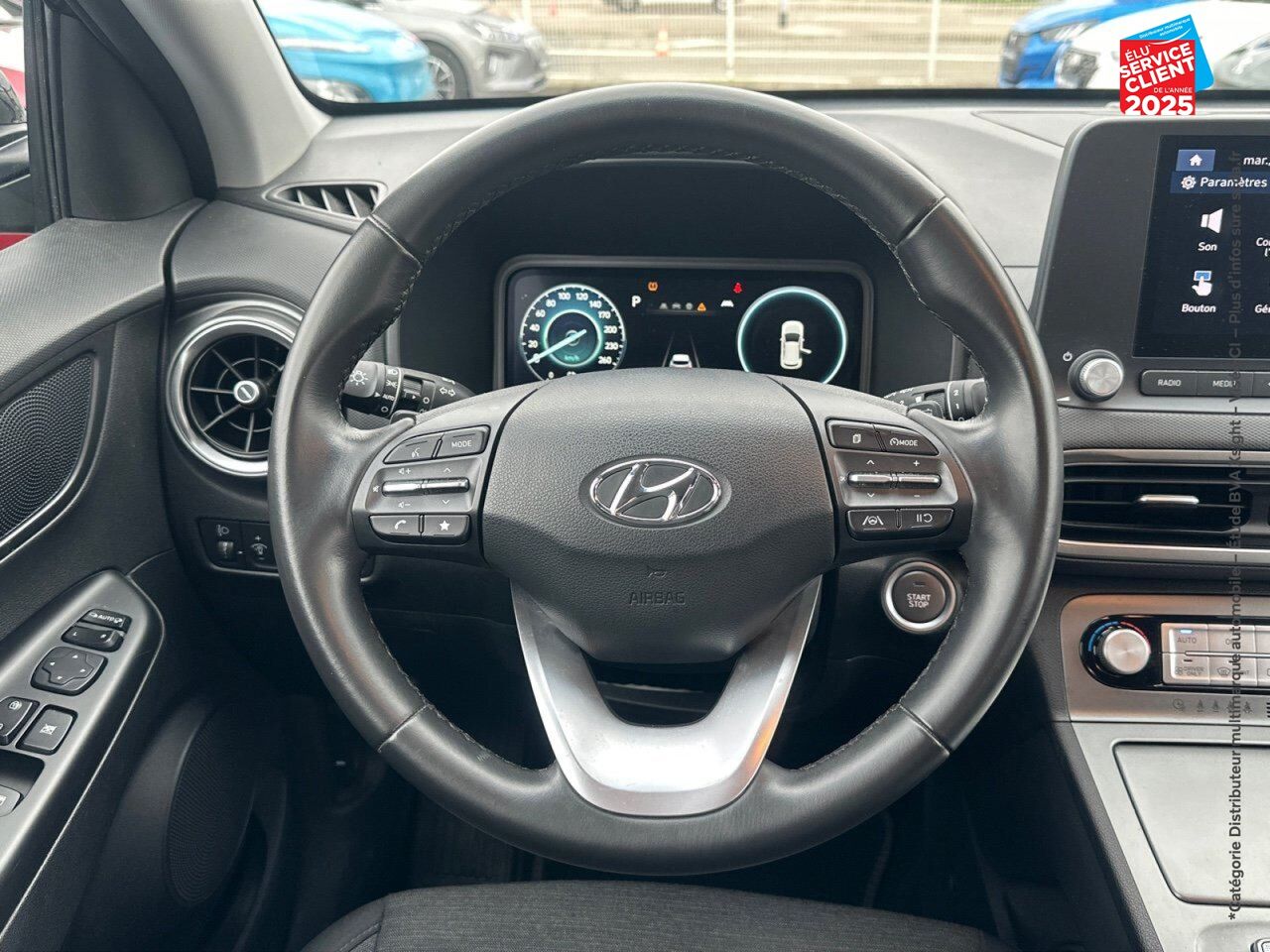 Véhicule d'occasion HYUNDAI KONA ELECTRIC 39KWH - 136CH INTUITIVE chez Hyundai Reims