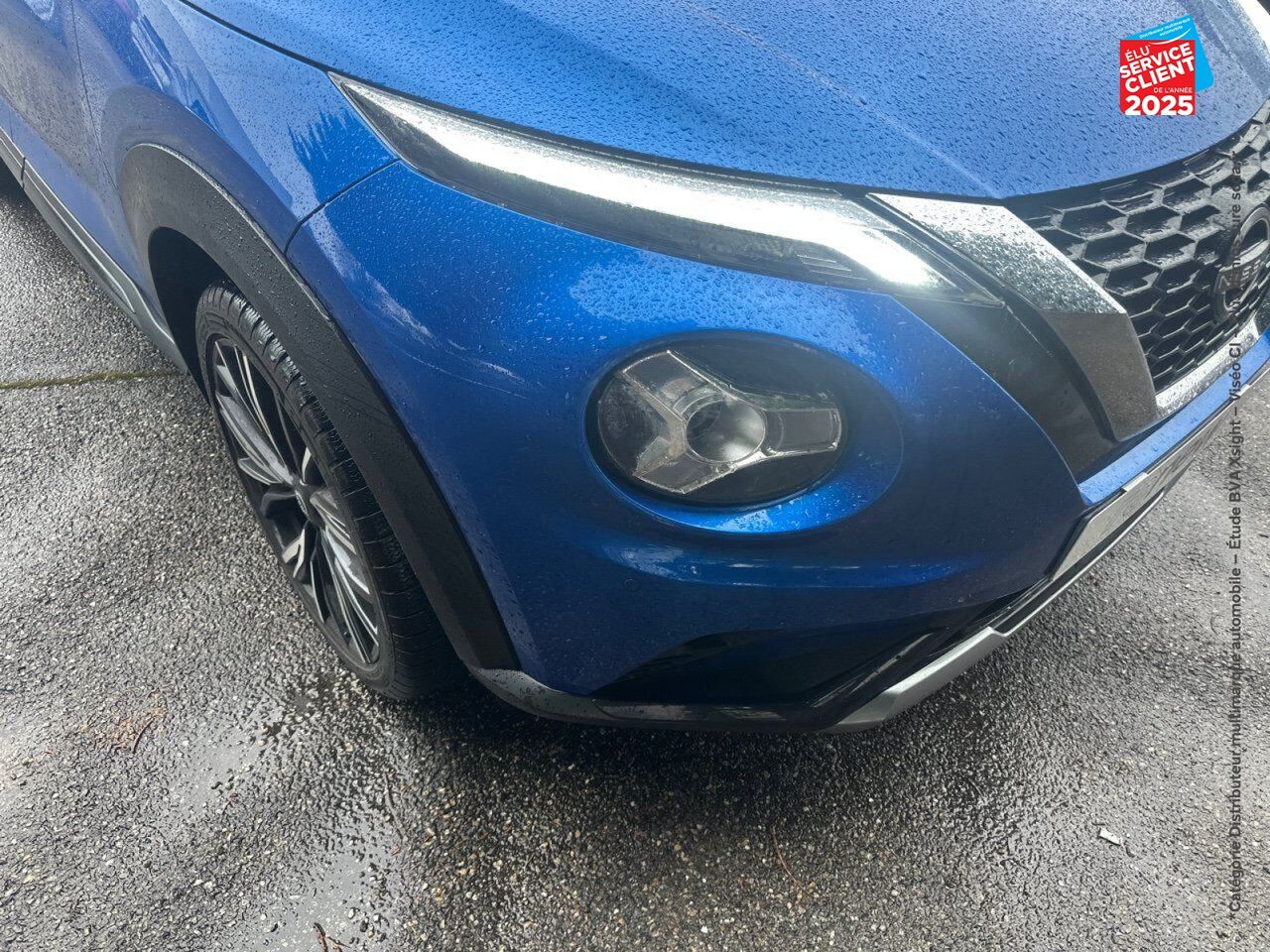 Véhicule d'occasion NISSAN JUKE 1.0 DIG-T 114CH N-DESIGN DCT 2023.5 SIEGES CHAUF/CUIR CAMERA CARPLAY BOSE chez Renault Belfort