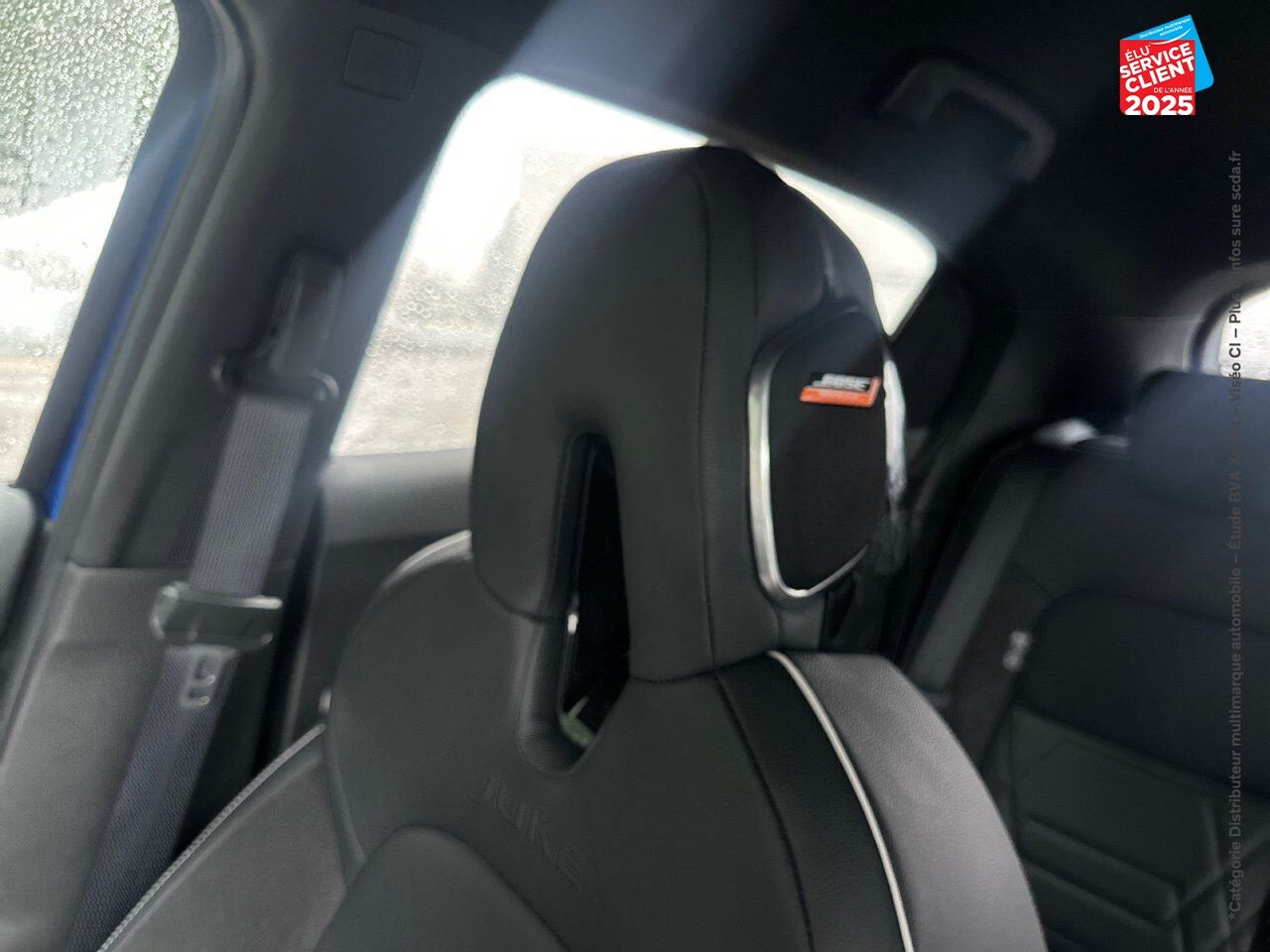 Véhicule d'occasion NISSAN JUKE 1.0 DIG-T 114CH N-DESIGN DCT 2023.5 SIEGES CHAUF/CUIR CAMERA CARPLAY BOSE chez Renault Belfort