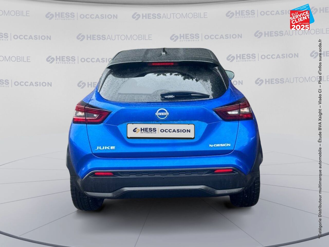Véhicule d'occasion NISSAN JUKE 1.0 DIG-T 114CH N-DESIGN DCT 2023.5 SIEGES CHAUF/CUIR CAMERA CARPLAY BOSE chez Renault Belfort