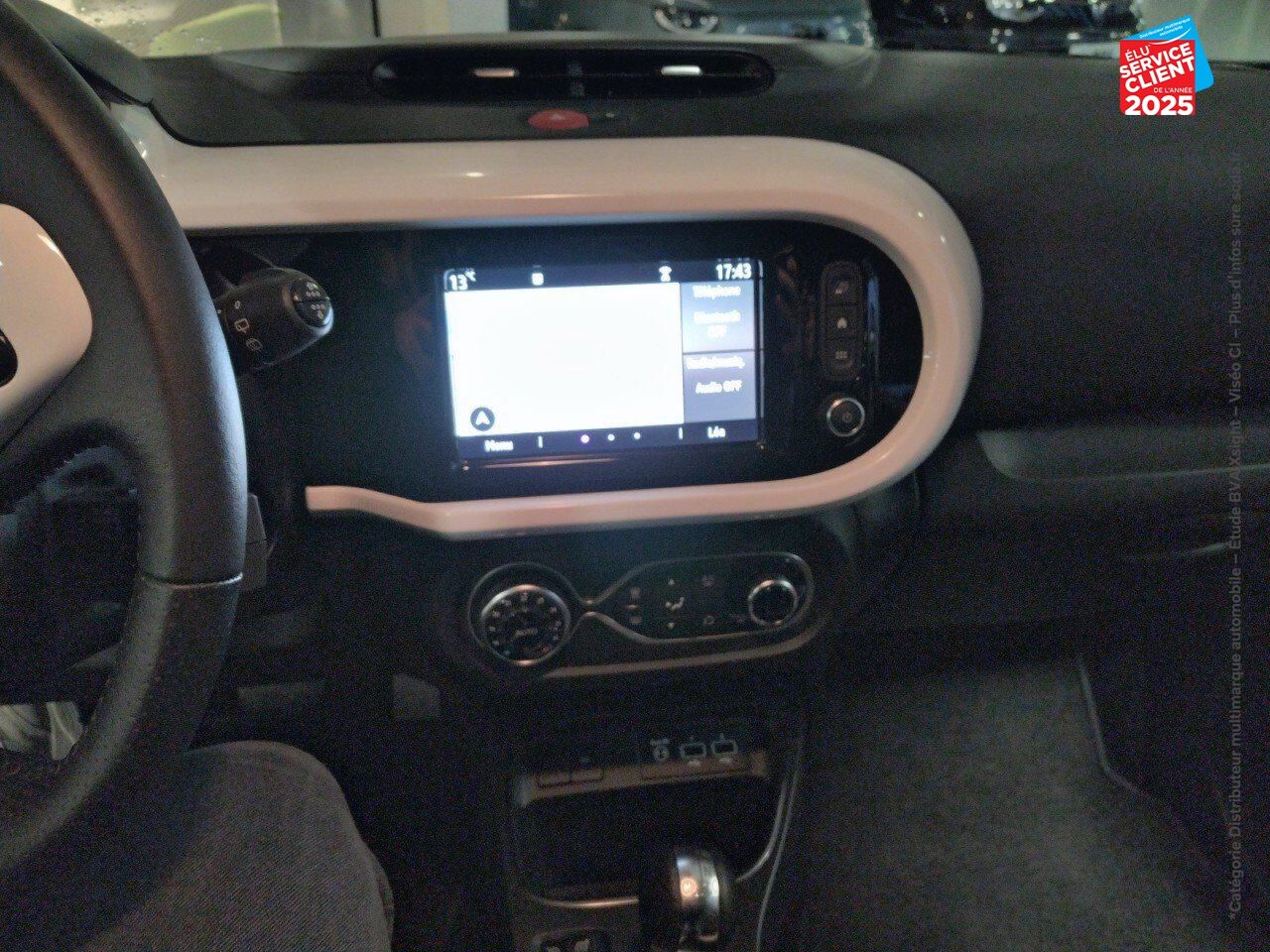 Véhicule d'occasion RENAULT TWINGO E-TECH ELECTRIC INTENS R80 ACHAT INTEGRAL - 21MY GPS chez Hyundai Epernay