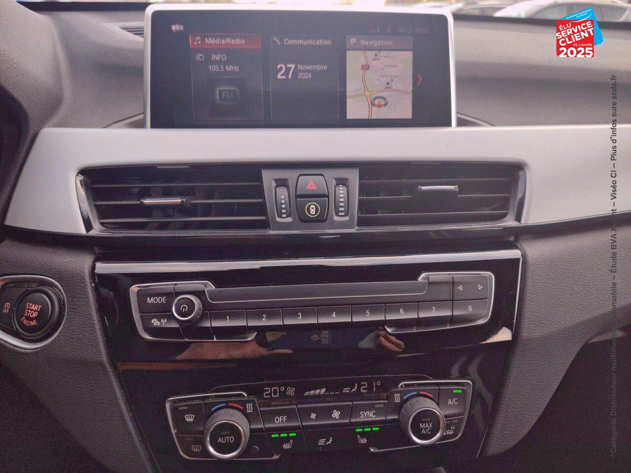 Véhicule d'occasion BMW X1 SDRIVE18IA 140CH LOUNGE DKG7 EURO6D-T chez BMW Dole