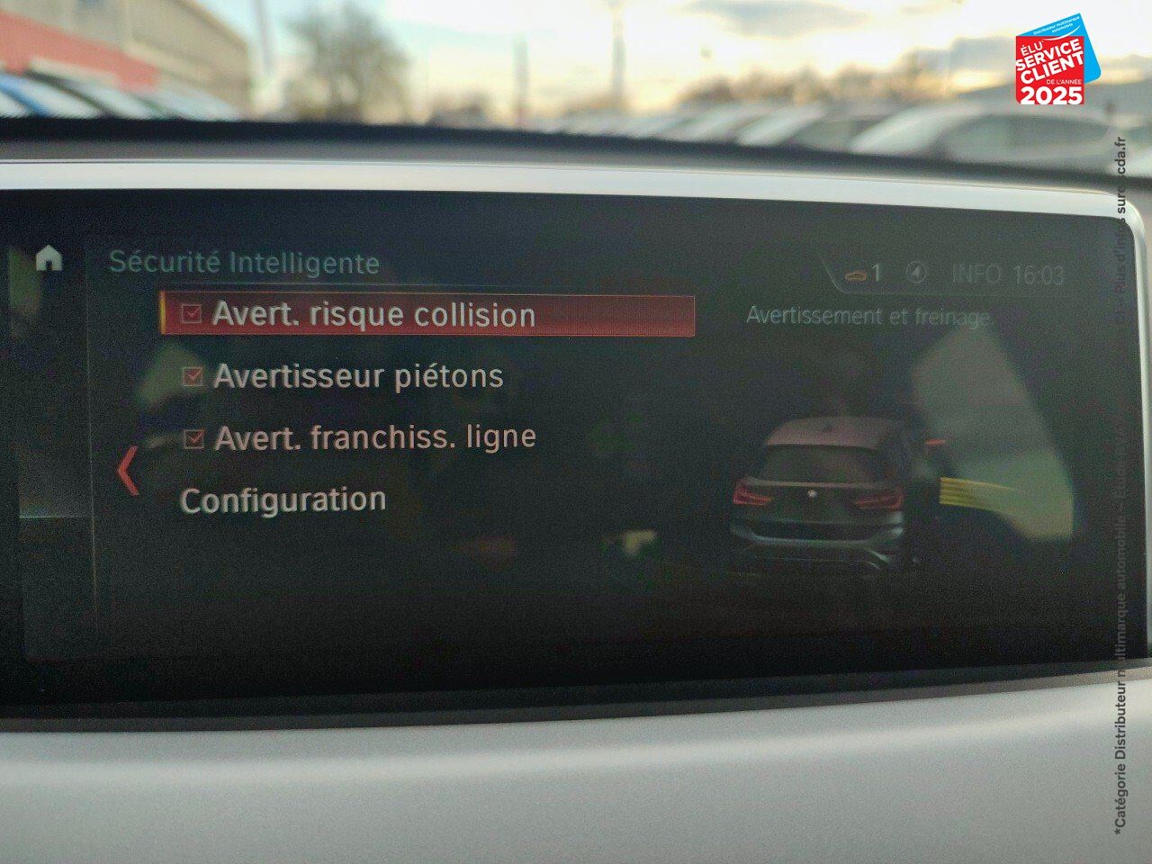 Véhicule d'occasion BMW X1 SDRIVE18IA 140CH LOUNGE DKG7 EURO6D-T chez BMW Dole
