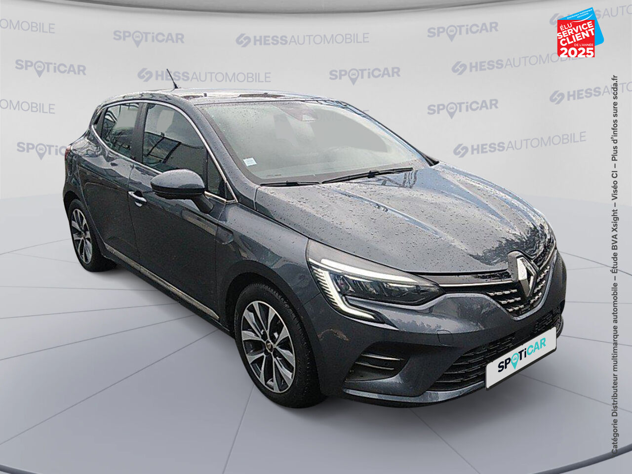 Véhicule d'occasion RENAULT CLIO 1.6 E-TECH HYBRIDE 140CH INTENS -21N GPS CAMERA chez Toyota Thionville