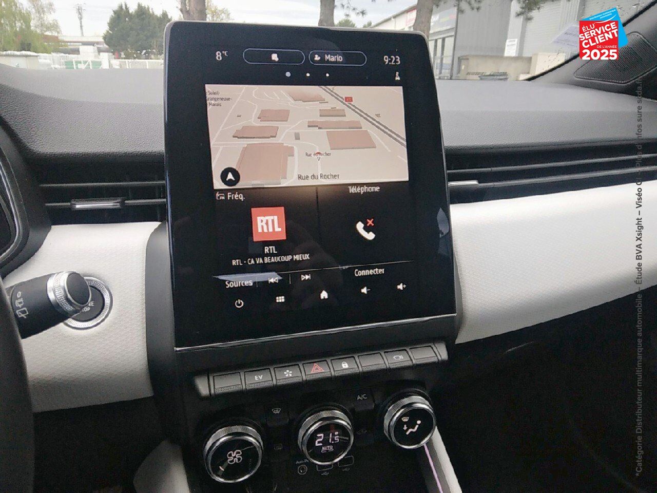 Véhicule d'occasion RENAULT CLIO 1.6 E-TECH HYBRIDE 140CH INTENS -21N GPS CAMERA chez Toyota Thionville