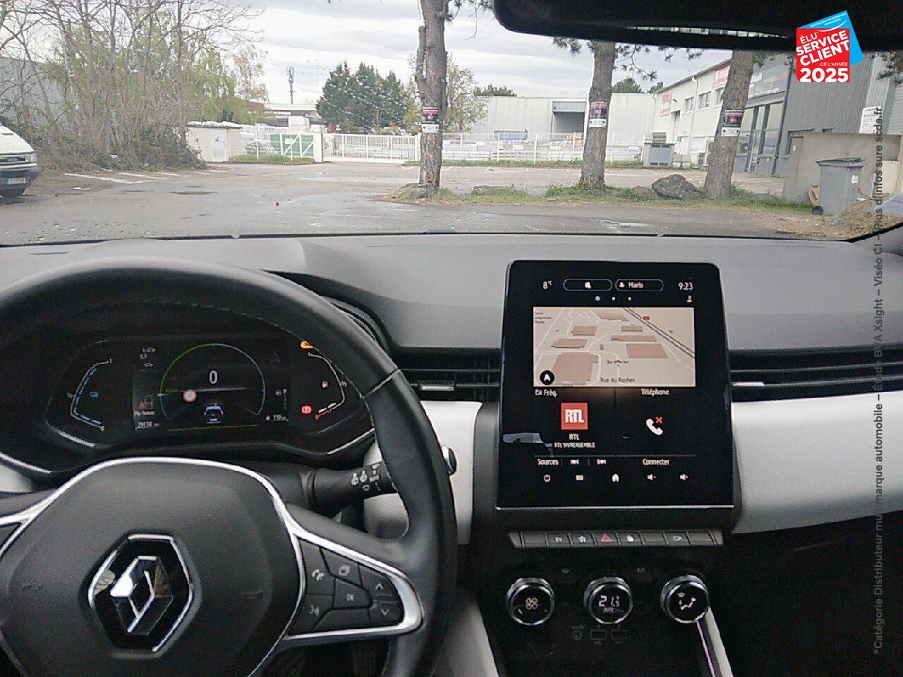 Véhicule d'occasion RENAULT CLIO 1.6 E-TECH HYBRIDE 140CH INTENS -21N GPS CAMERA chez Toyota Thionville