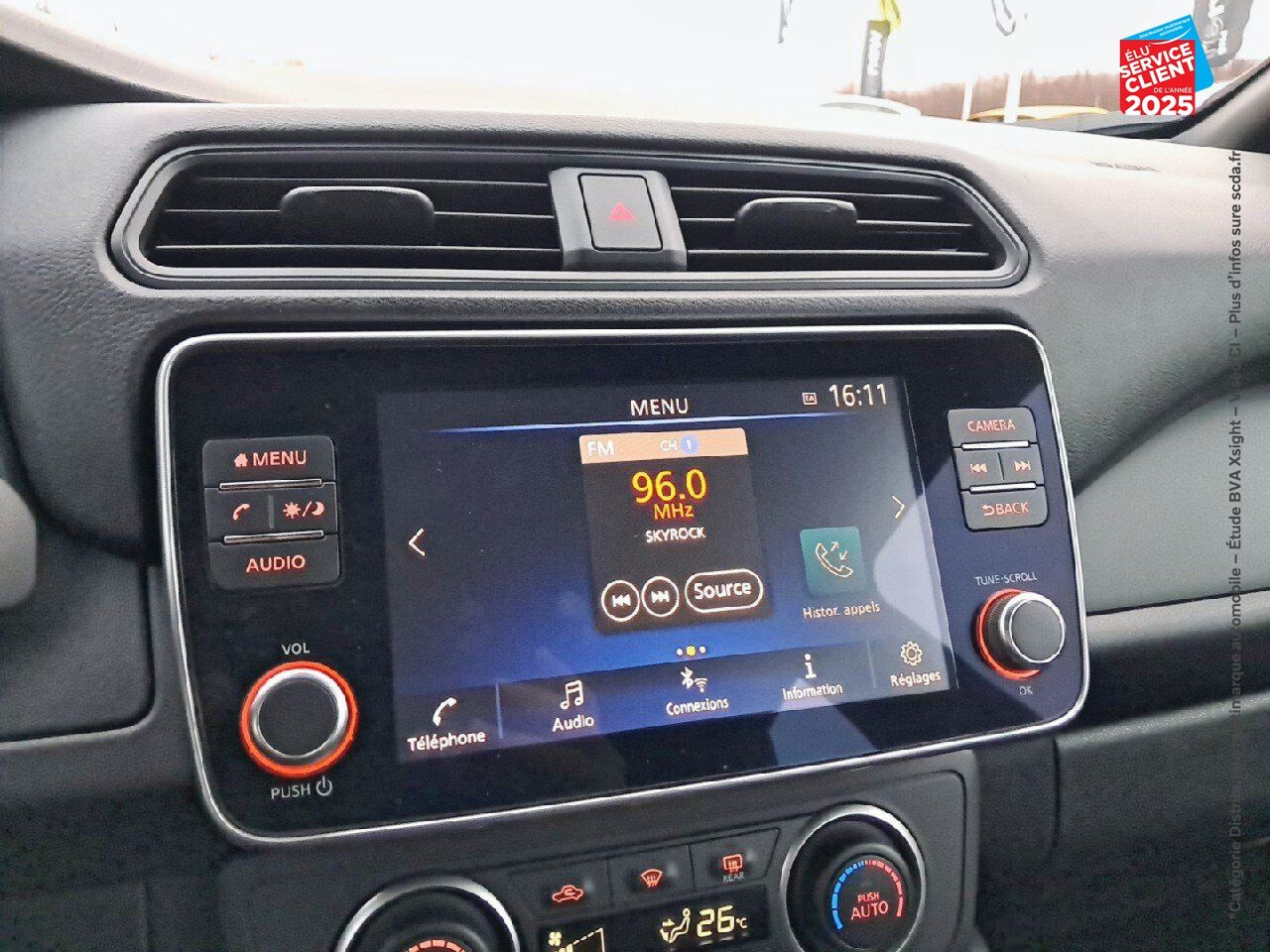 Véhicule d'occasion NISSAN LEAF 150CH 40KWH ACENTA 21.5 chez Opel Bar le Duc