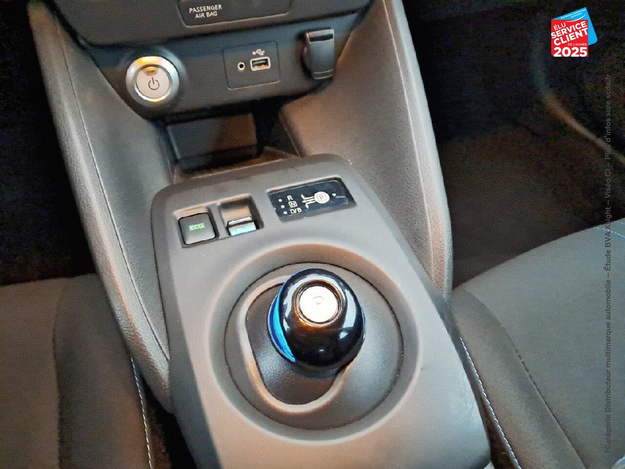Véhicule d'occasion NISSAN LEAF 150CH 40KWH ACENTA 21.5 chez Opel Bar le Duc