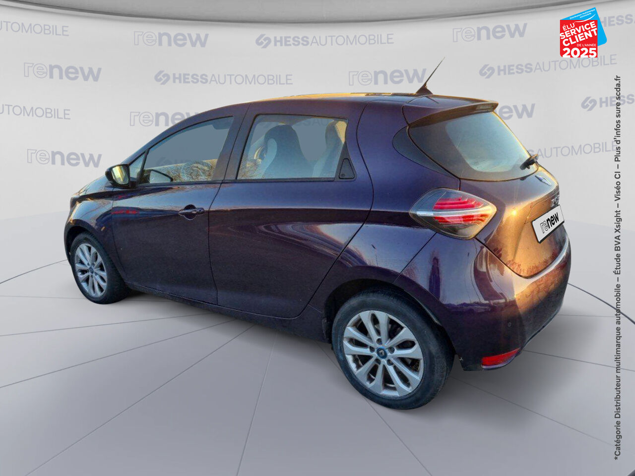 Véhicule d'occasion RENAULT ZOE LIFE CHARGE NORMALE R110 ACHAT INTEGRAL GPS chez Nissan Montbéliard