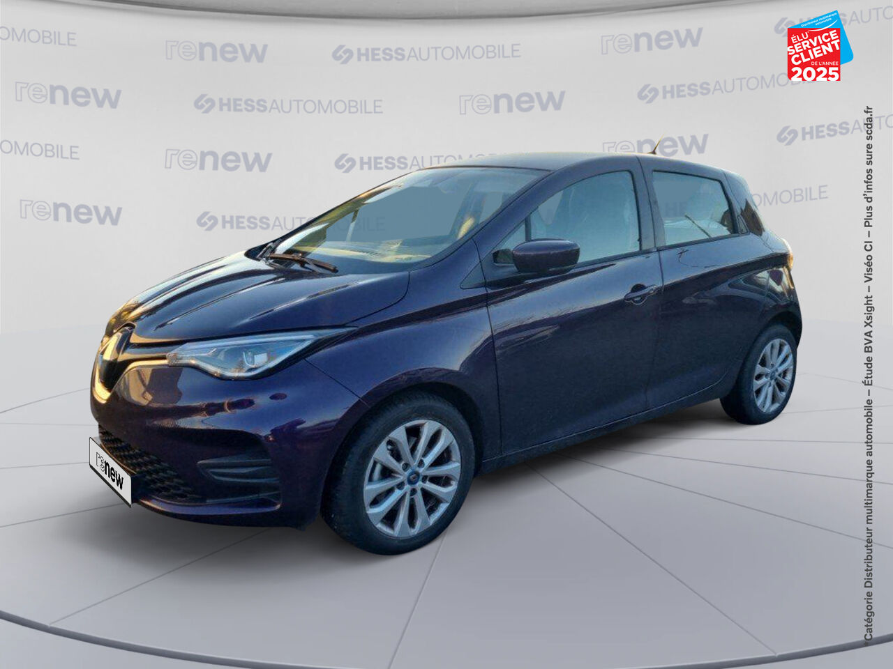 Véhicule d'occasion RENAULT ZOE LIFE CHARGE NORMALE R110 ACHAT INTEGRAL GPS chez Nissan Montbéliard