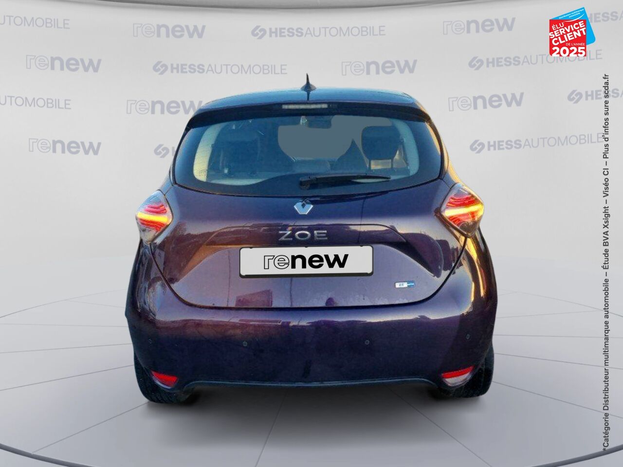 Véhicule d'occasion RENAULT ZOE LIFE CHARGE NORMALE R110 ACHAT INTEGRAL GPS chez Nissan Montbéliard