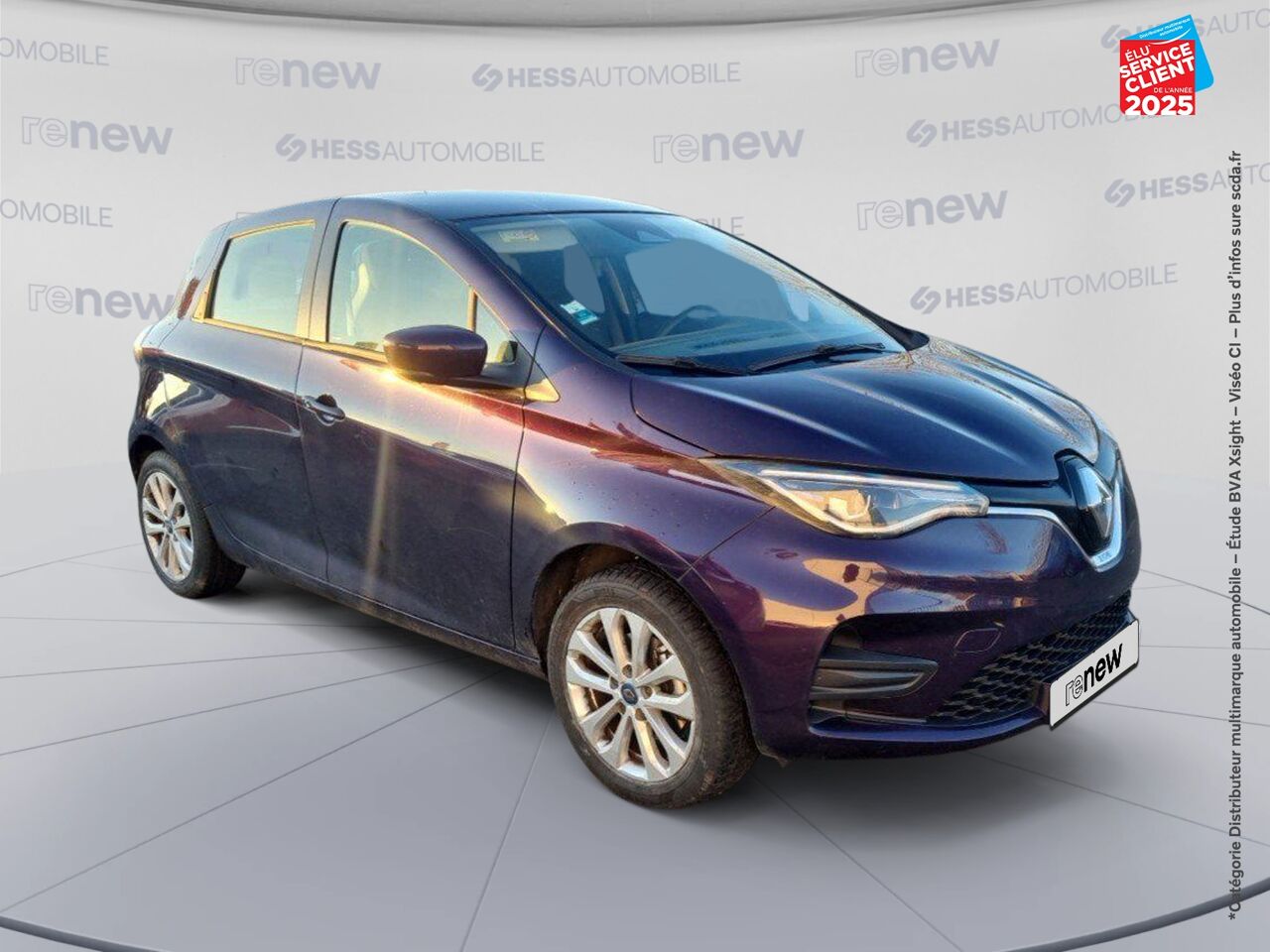 Véhicule d'occasion RENAULT ZOE LIFE CHARGE NORMALE R110 ACHAT INTEGRAL GPS chez Nissan Montbéliard
