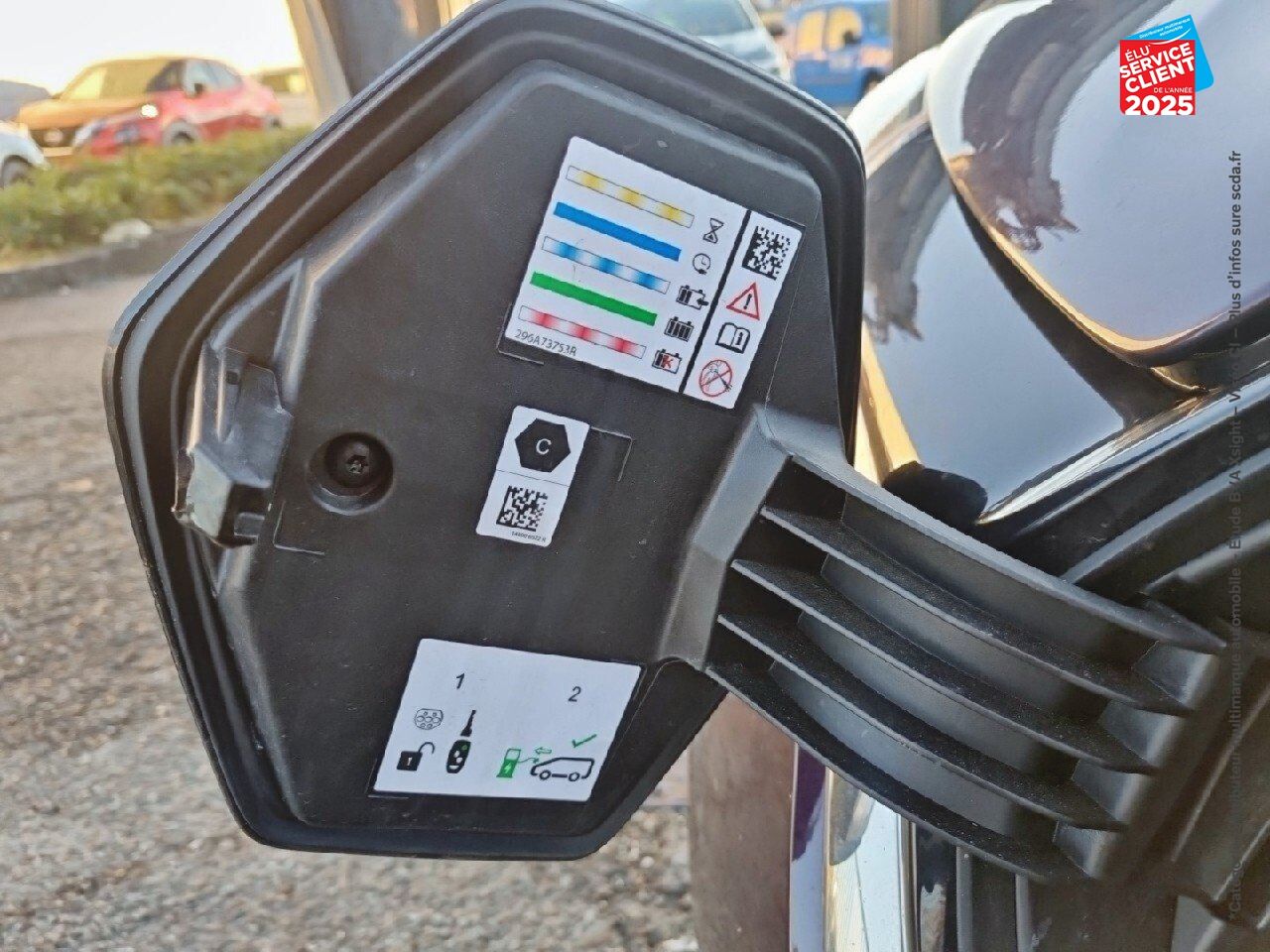 Véhicule d'occasion RENAULT ZOE LIFE CHARGE NORMALE R110 ACHAT INTEGRAL GPS chez Nissan Montbéliard