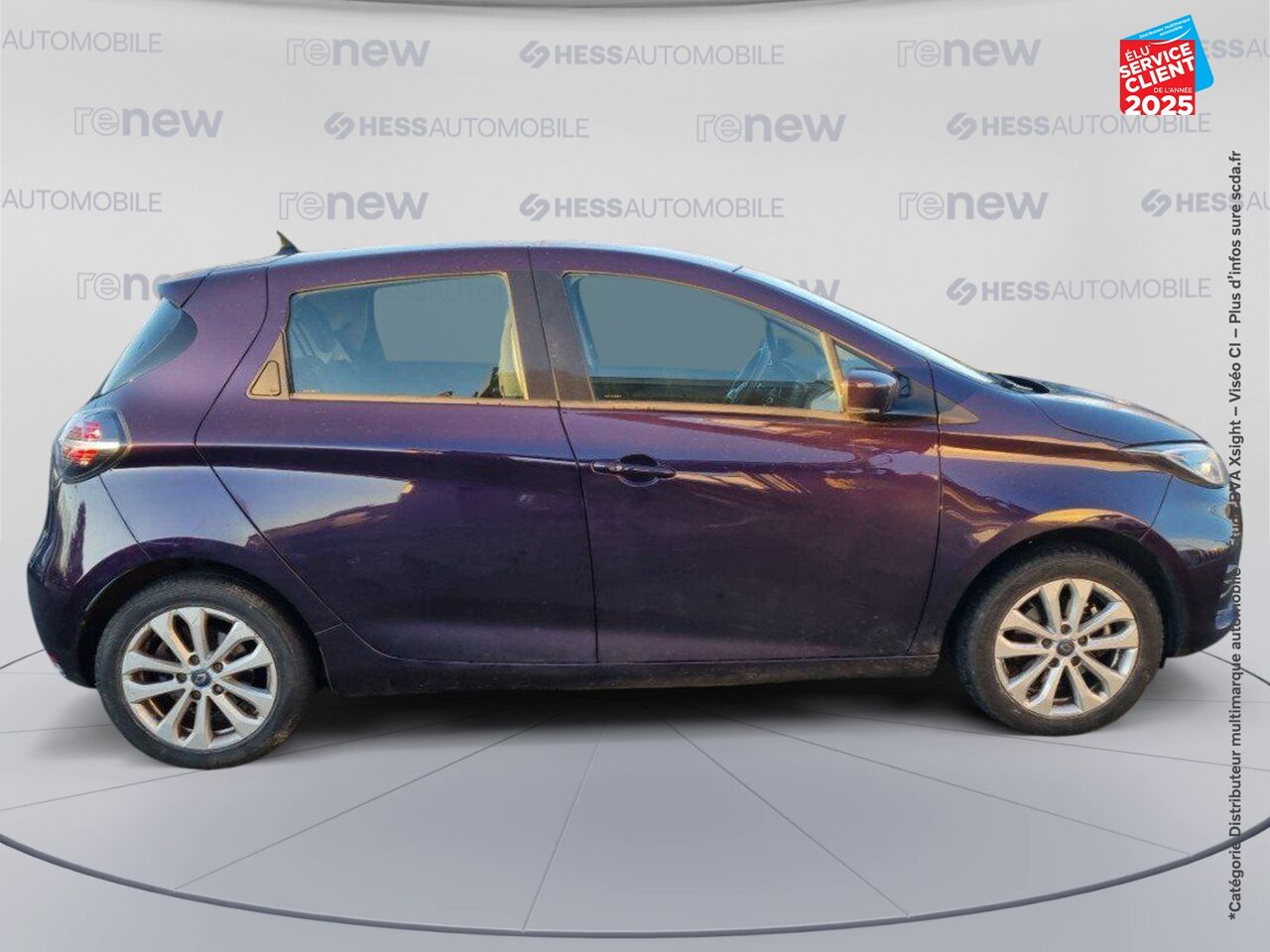 Véhicule d'occasion RENAULT ZOE LIFE CHARGE NORMALE R110 ACHAT INTEGRAL GPS chez Nissan Montbéliard