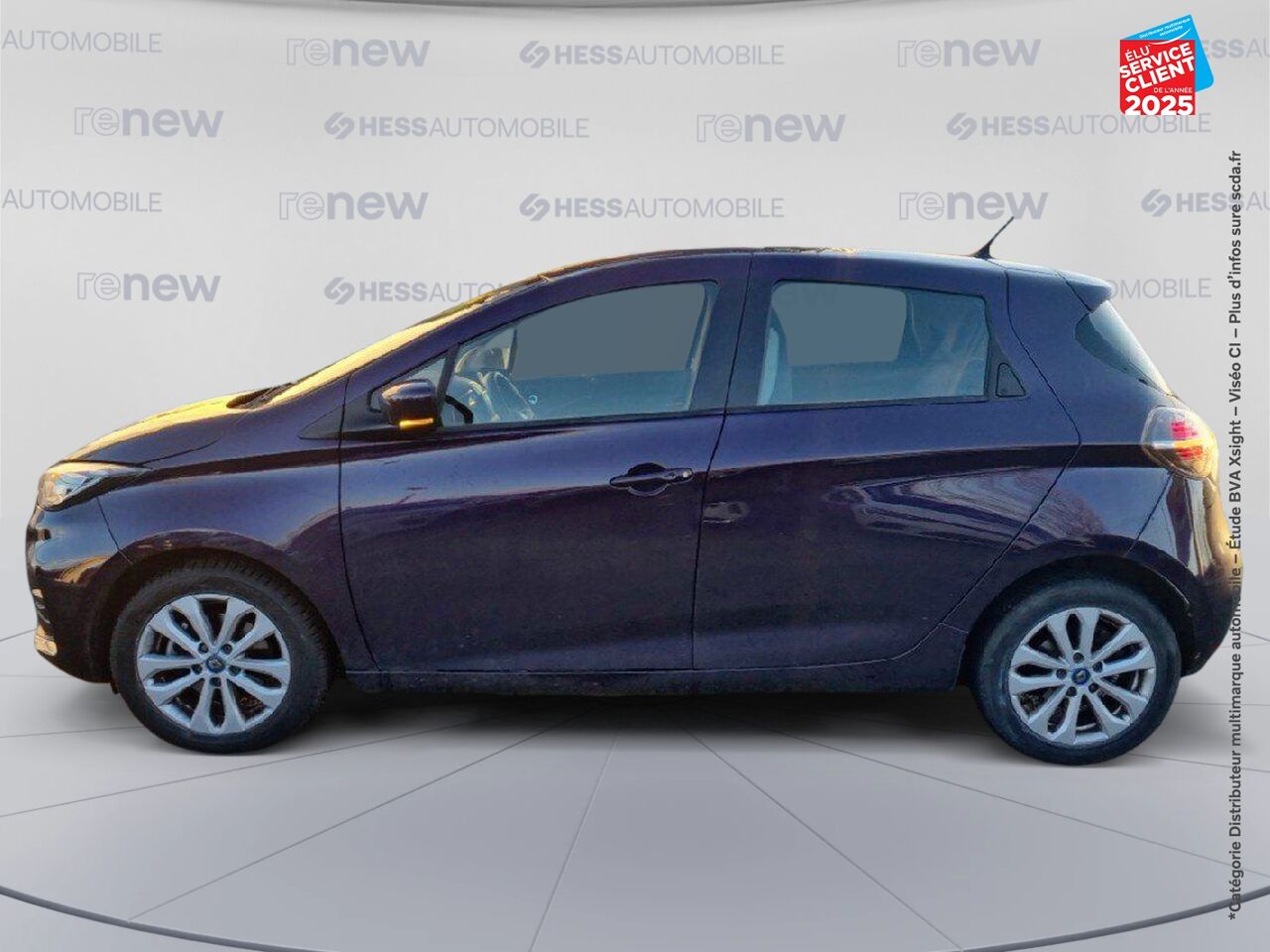Véhicule d'occasion RENAULT ZOE LIFE CHARGE NORMALE R110 ACHAT INTEGRAL GPS chez Nissan Montbéliard