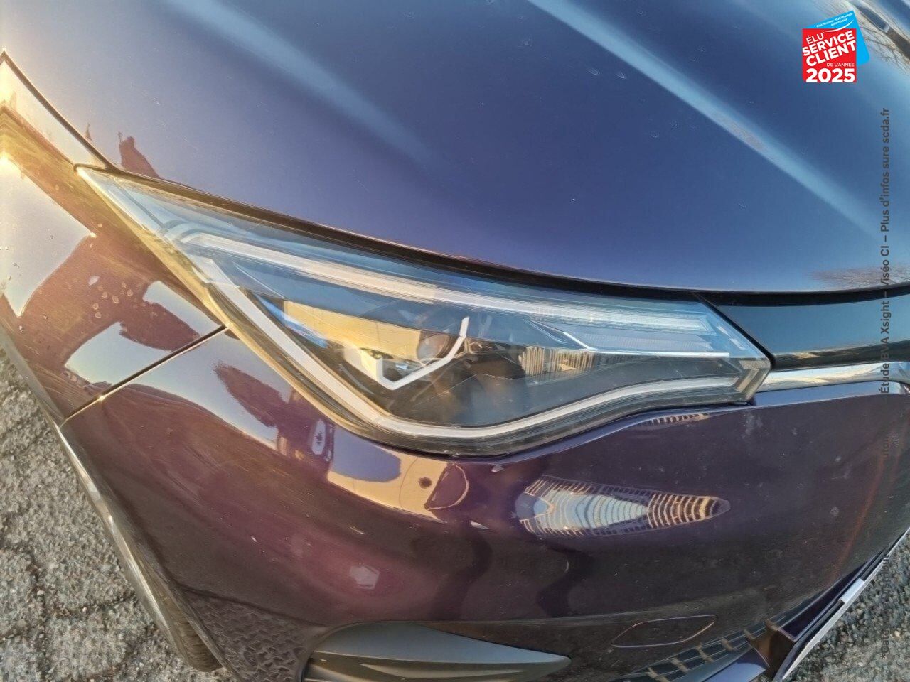 Véhicule d'occasion RENAULT ZOE LIFE CHARGE NORMALE R110 ACHAT INTEGRAL GPS chez Nissan Montbéliard