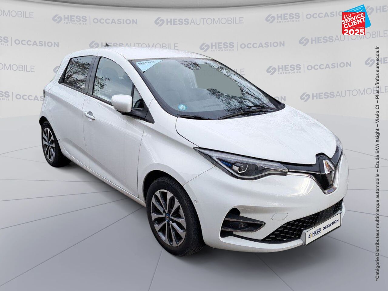 Véhicule d'occasion RENAULT ZOE INTENS CHARGE NORMALE R110 4CV chez Renault Colmar