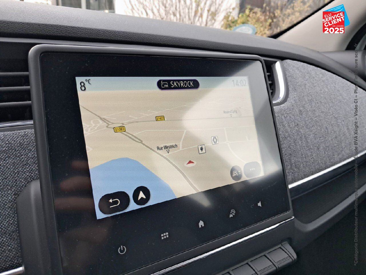 Véhicule d'occasion RENAULT ZOE INTENS CHARGE NORMALE R110 4CV chez Renault Colmar